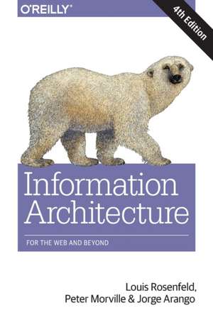 Coperta cărții Information Architecture, 4e